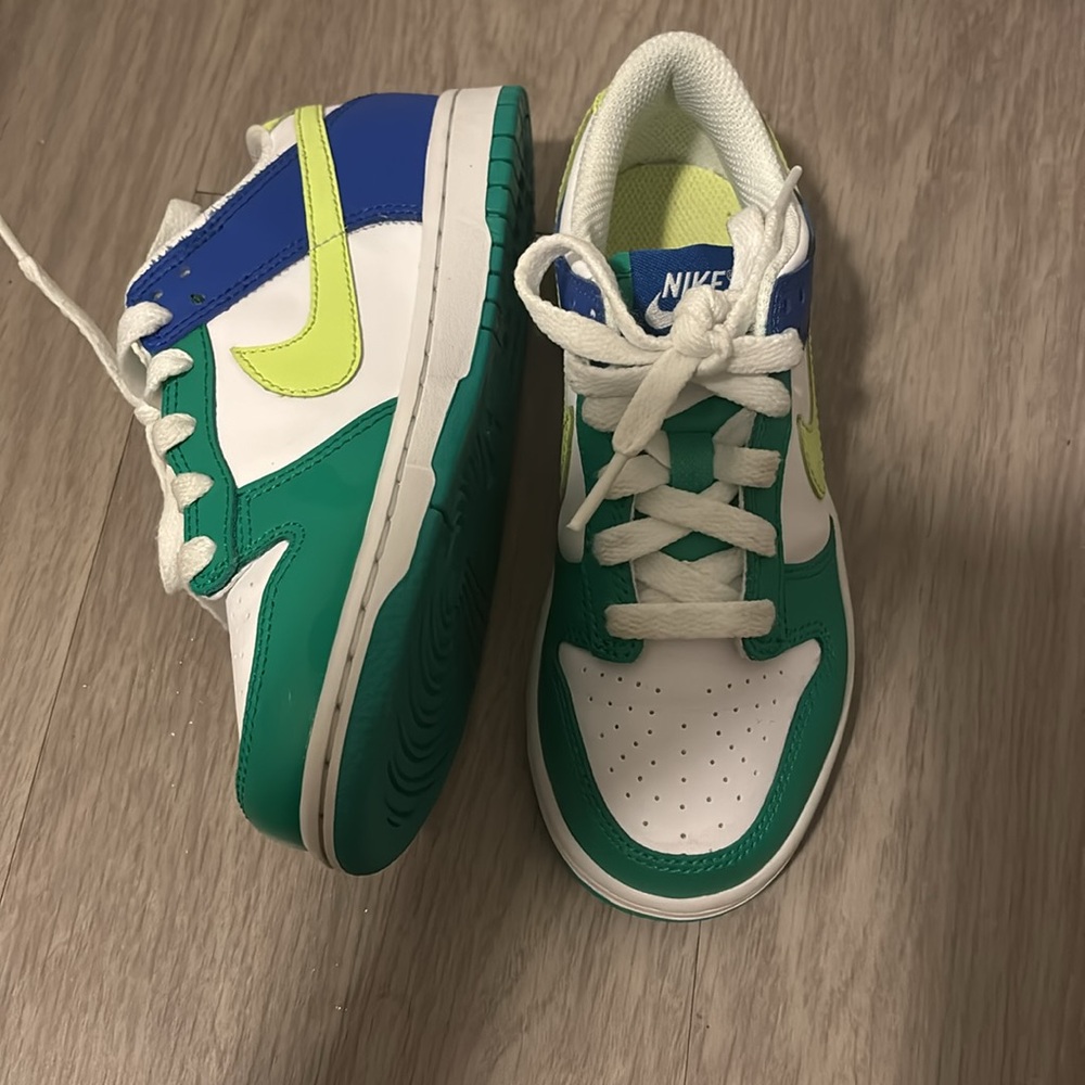 Nikes dunks size 1 boys youth